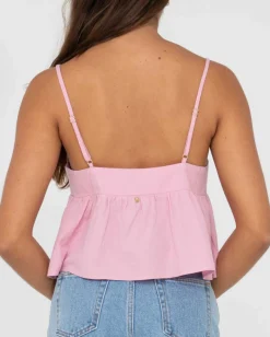 Flash Sale Felicity V Neck Cami Crop Top Womens Fashion Tops