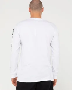 Shop Flaming Anarchy Long Sleeve Tee Boys Kids Tops
