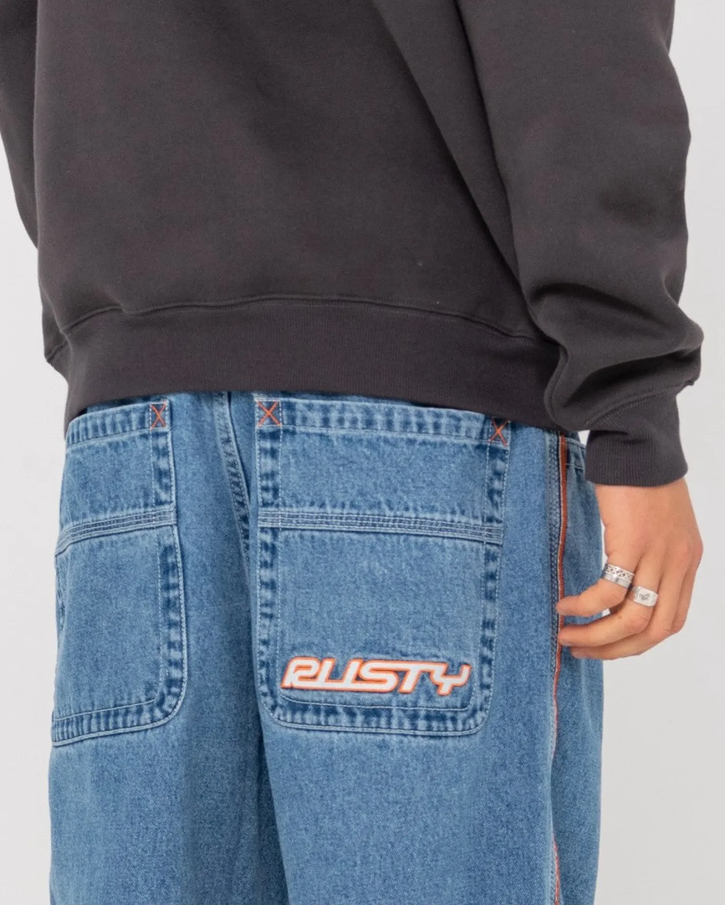 Best Sale Flip Daddy 2.0 Baggy Fit Jean Mens Denim