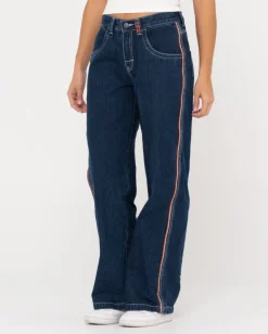 Best Flip Mommy Low Rise Baggy Jean Womens Denim