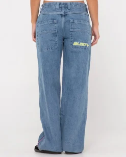 Sale Flip Mommy Low Rise Baggy Jean Womens Pants
