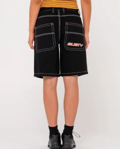 Best Flip Mommy Low Rise Baggy Jort Womens Jorts