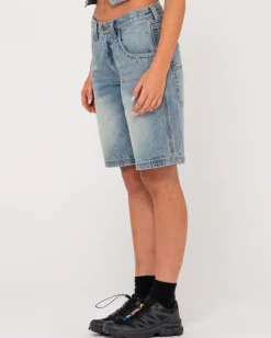 Clearance Flip Mommy Low Rise Baggy Jort Womens Denim