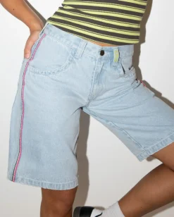 Hot Flip Mommy Low Rise Baggy Jort Womens Jorts