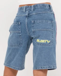 Fashion Flip Mommy Low Rise Baggy Jort Womens Shorts