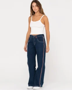Best Flip Mommy Low Rise Baggy Jean Womens Denim