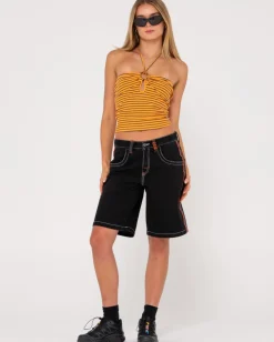 Store Flip Mommy Low Rise Baggy Jort Womens Shorts