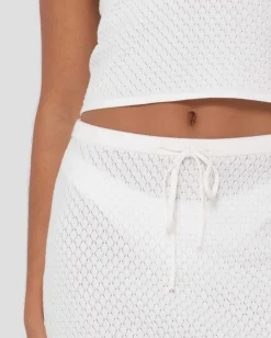 Cheap Florence A Line Knit Mini Skirt Womens Overswim