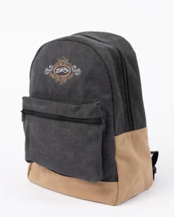Cheap Frenzy Embroidered Cord Backpack Mens Bags & Backpacks