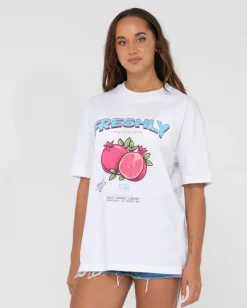 Outlet Fruitful Oversize Graphic Tee Womens Tees & Tanks