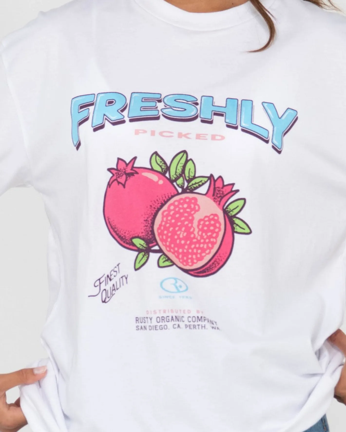 Outlet Fruitful Oversize Graphic Tee Womens Tees & Tanks