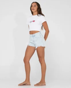 Store Fruitful Short Sleeve Graphic Baby Tee Womens Tees & Tanks