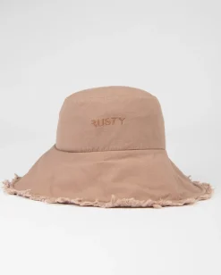 Online Gleam Organic Wide Brim Bucket Hat Womens Caps & Hats