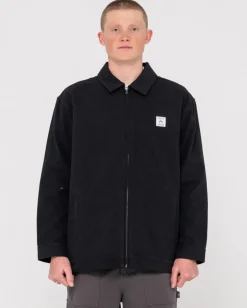 Fashion Greaser Relaxed Zip Up Jacket Mens Jackets