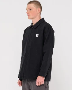 Fashion Greaser Relaxed Zip Up Jacket Mens Jackets