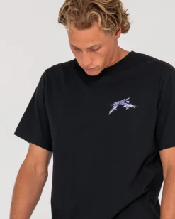 Clearance Gr8Ful H8Ful Short Sleeve Graphic Tee Mens Tees