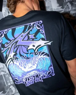 Clearance Gr8Ful H8Ful Short Sleeve Graphic Tee Mens Tees