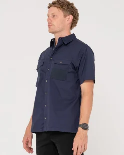 Store Grindstone Easy Fit Short Sleeve Shirt Shirts
