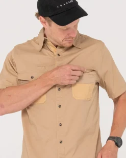 Cheap Grindstone Easy Fit Short Sleeve Shirt Shirts