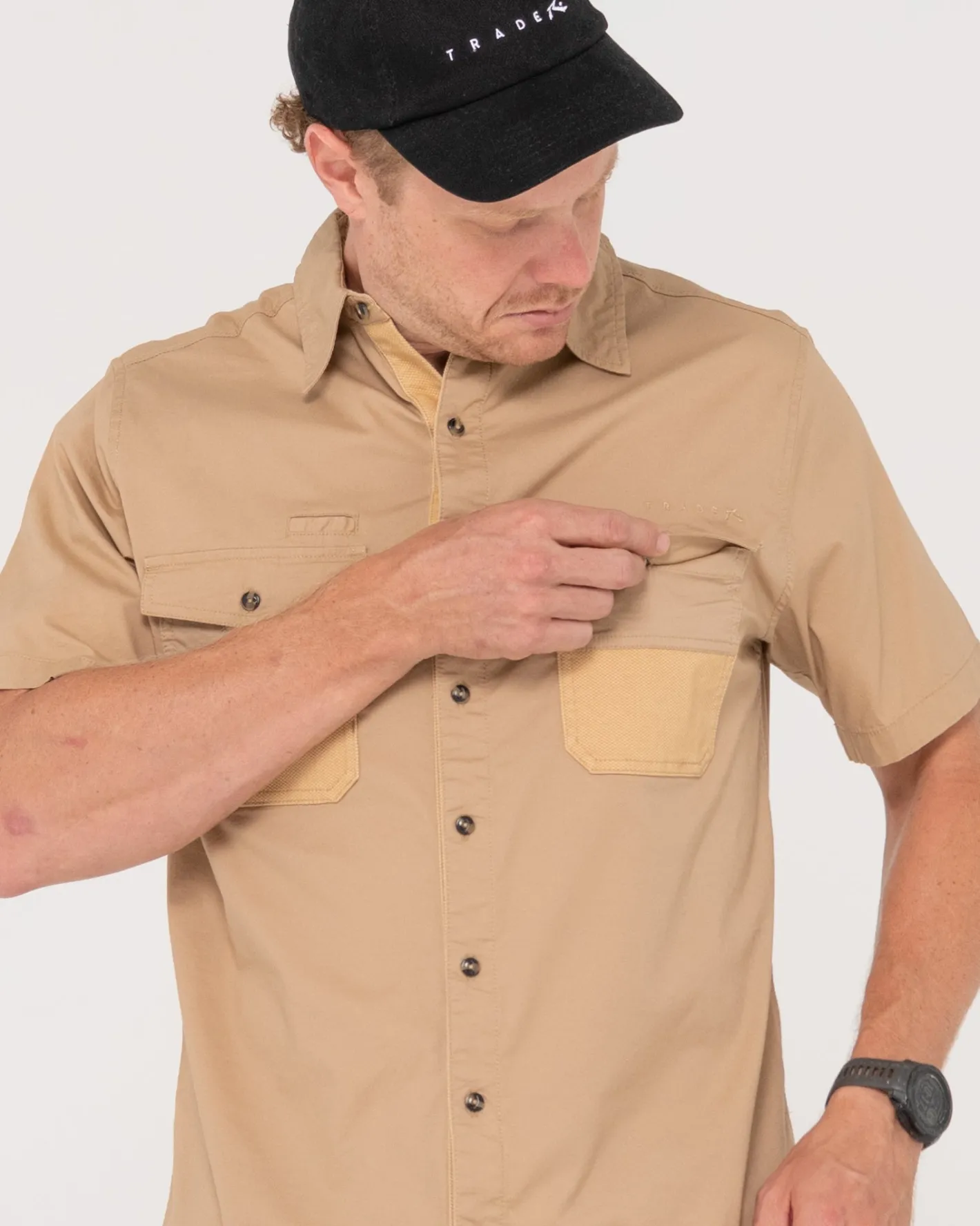Cheap Grindstone Easy Fit Short Sleeve Shirt Shirts
