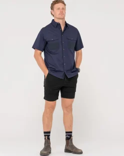 Store Grindstone Easy Fit Short Sleeve Shirt Shirts