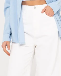 Best Sale Hansen High Waisted Wide Leg Pant Womens Pants