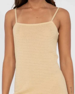 Flash Sale Harri Ribbed Knit Mini Slip Dress Womens Mini Dresses