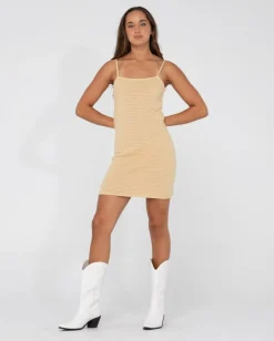 Flash Sale Harri Ribbed Knit Mini Slip Dress Womens Mini Dresses