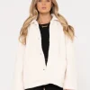 Hot Hazel Button Up Jacket Womens Jackets