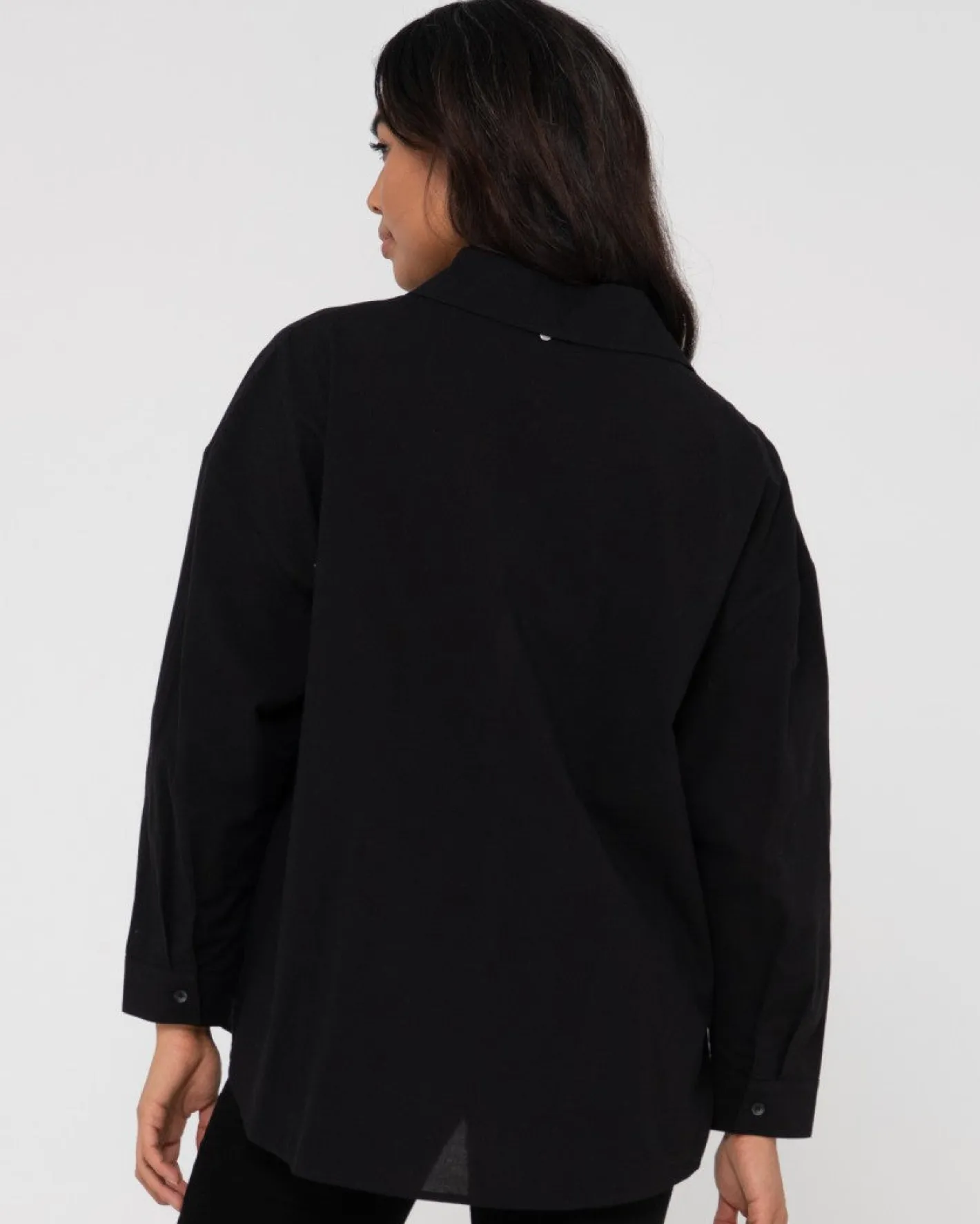 Best Sale Heather Oversized Shirt Womens Shirts