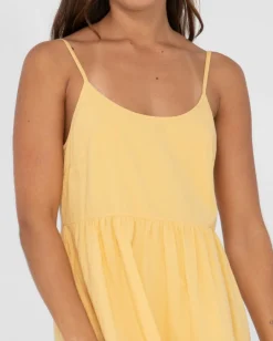 Online Heather Tiered Slip Dress Womens Mini Dresses