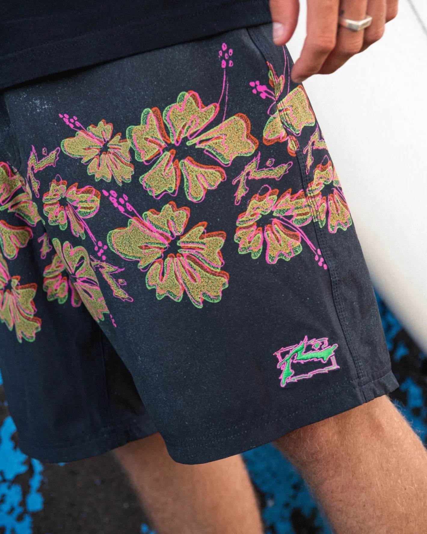 Sale Hi Viscuz Printed 19\\ Mens Fixed Waist