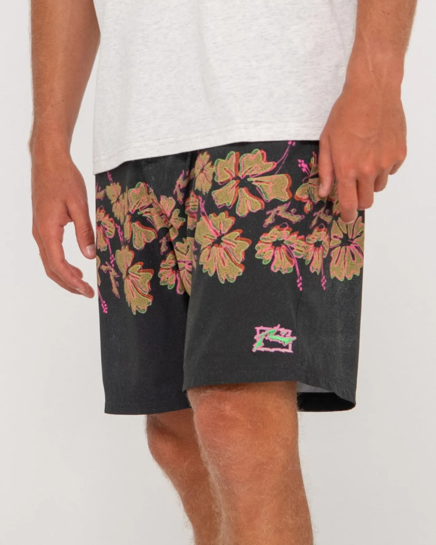 Sale Hi Viscuz Printed 19\\ Mens Fixed Waist
