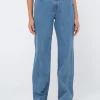 Best Sale High Waisted Baggy Jean Womens Pants