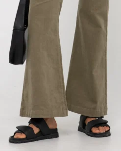 Best High Waisted Flare Cord Pant Womens Pants