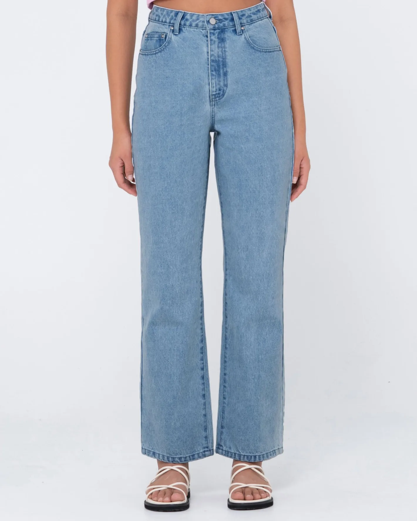 Cheap High Waisted Straight Jean Womens Denim
