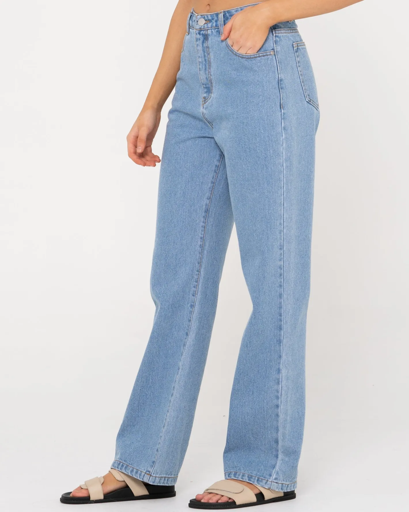 Cheap High Waisted Straight Jean Womens Denim