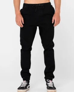 Fashion Hook Out Slim Fit Elastic Pant Mens Pants