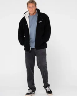 Best Sale In Line Sherpa Zip Up Polar Fleece Mens Hoodies & Fleece