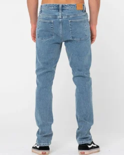 Outlet Indi Slim Fit 5 Pocket Jean Mens Denim