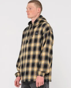 Flash Sale Indicate Quarter Zip Hood Mens Hoodies & Fleece