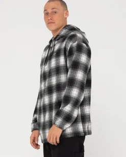 Outlet Indicate Quarter Zip Hood Mens Hoodies & Fleece