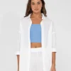 Online Isabelle Oversize Long Sleeve Shirt Womens Shirts