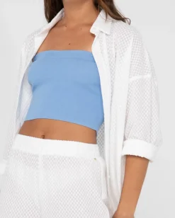 Online Isabelle Oversize Long Sleeve Shirt Womens Shirts