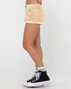 Discount Its No Secret Low Rise Cord Short Womens Shorts