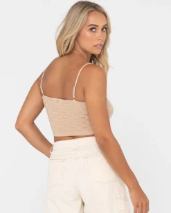 Best Jai Knitted Crop Top Womens Fashion Tops