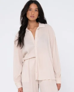 Sale Jayde Long Sleeve Shirt Womens Fashion Tops