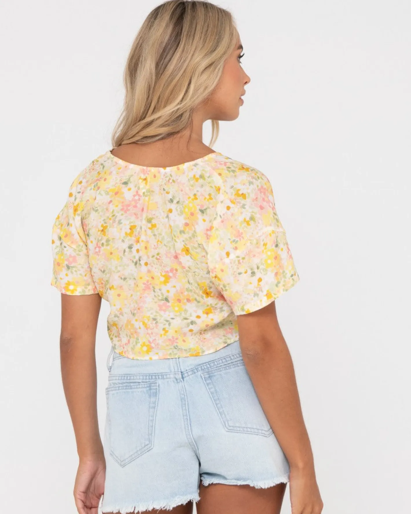 Best Sale Kara Twisted Reversible Top Womens Fashion Tops