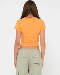 Best Le Sol Skimmer Graphic Baby Tee Womens Tees & Tanks
