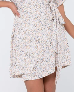 Best Sale Lena Wrap Dress Womens Mini Dresses